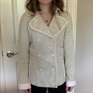 Victoria’s Secret Gold Pea Coat